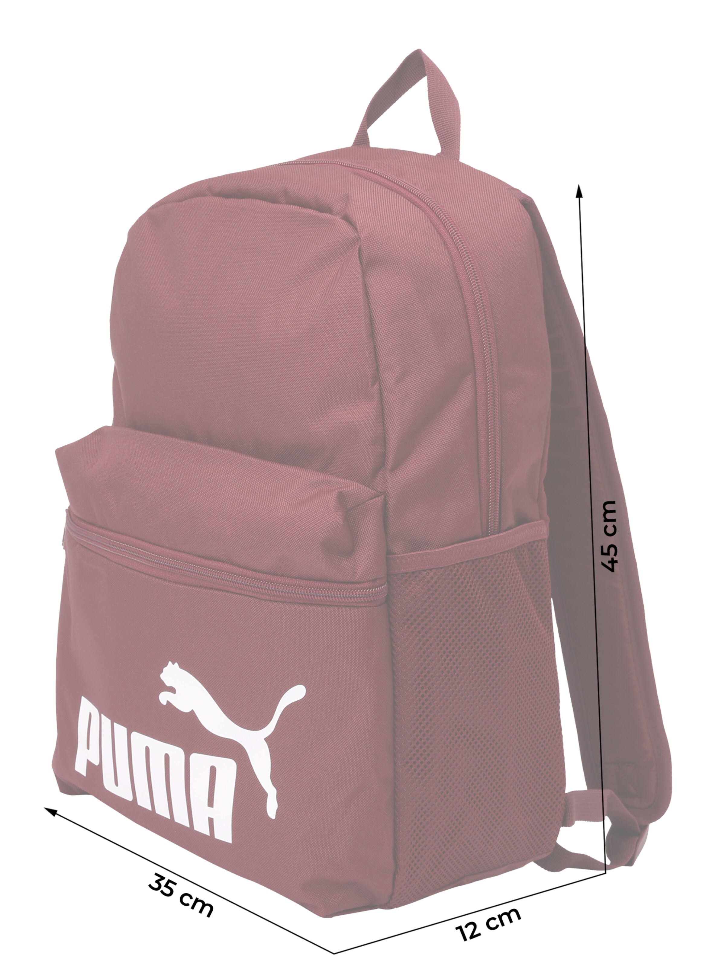 PUMA Σακίδιο πλάτης 'Phase' σε κόκκινο