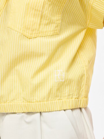 Chemisier 'Linne' ROUGE EDIT en jaune