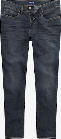 Jean John F. Gee en bleu : devant