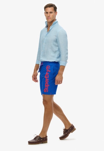 Boardshorts Superdry en bleu