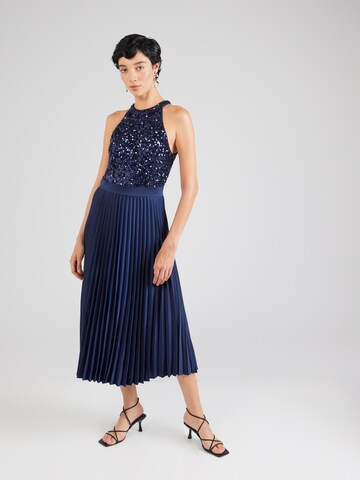 Robe de cocktail APART en bleu : devant