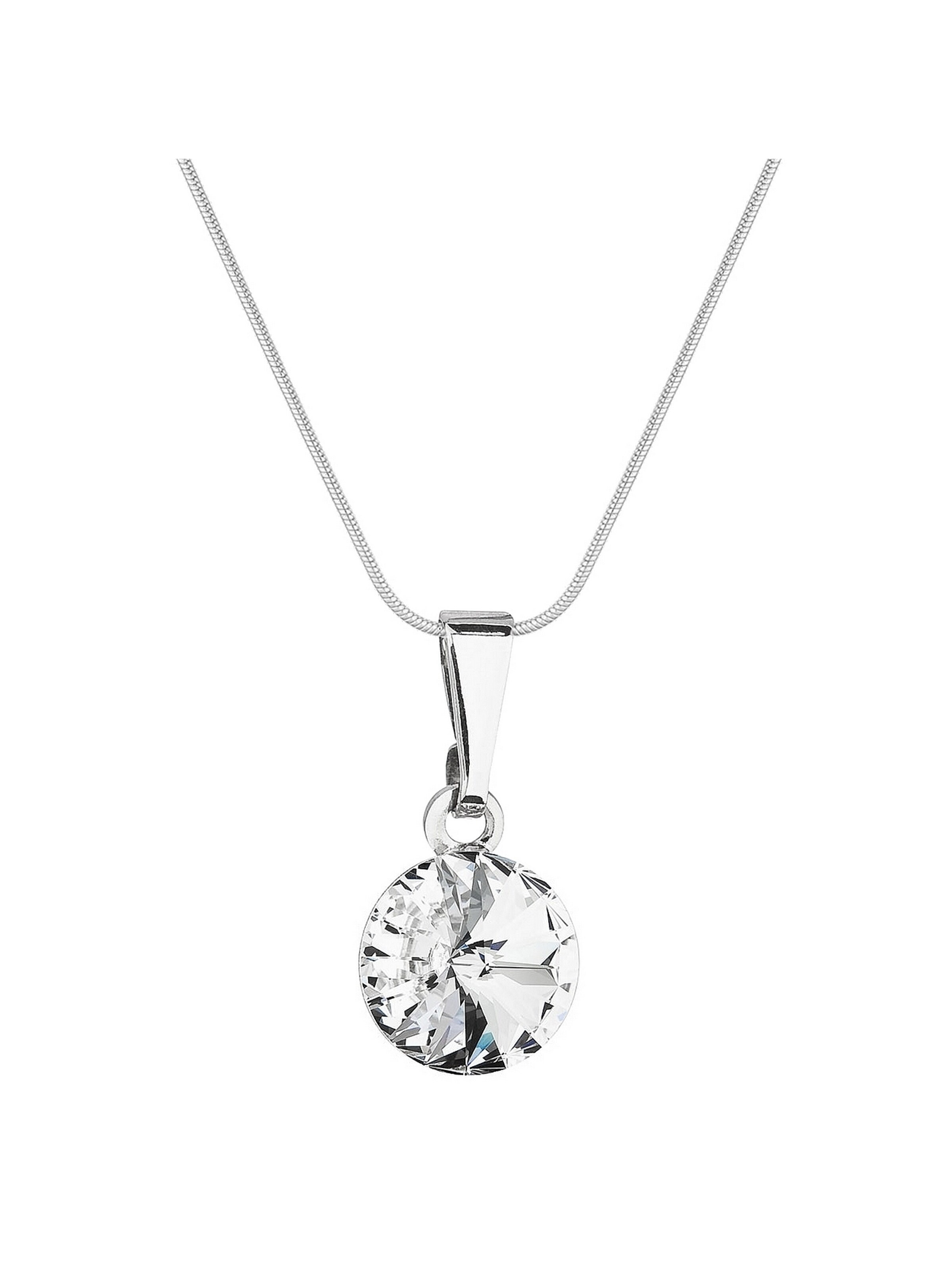 EXCLUSIVE EDITION Řetízek 'Rivoli adorned with Swarovski crystals' – průhledná