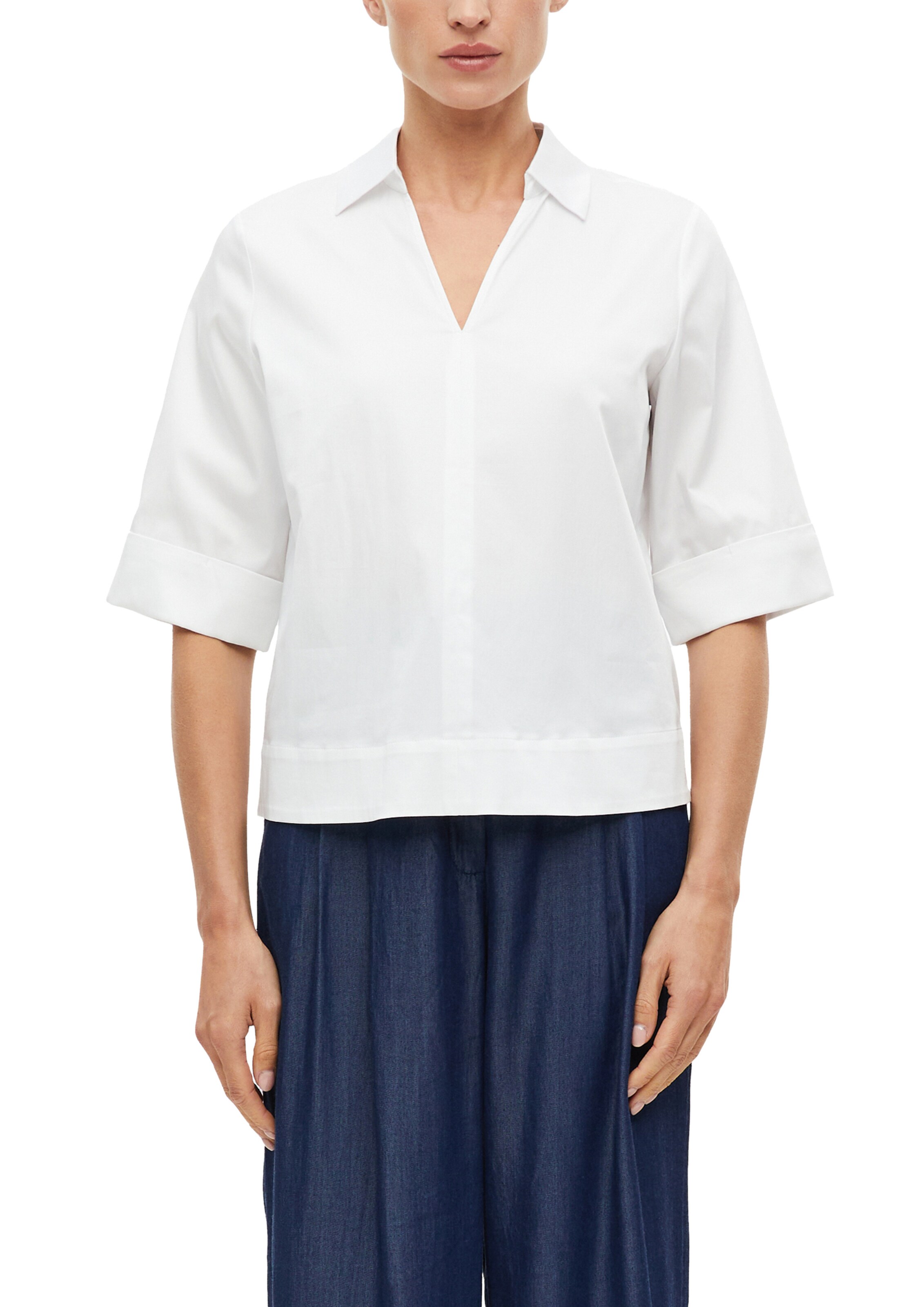 s.Oliver BLACK LABEL Blouse in White