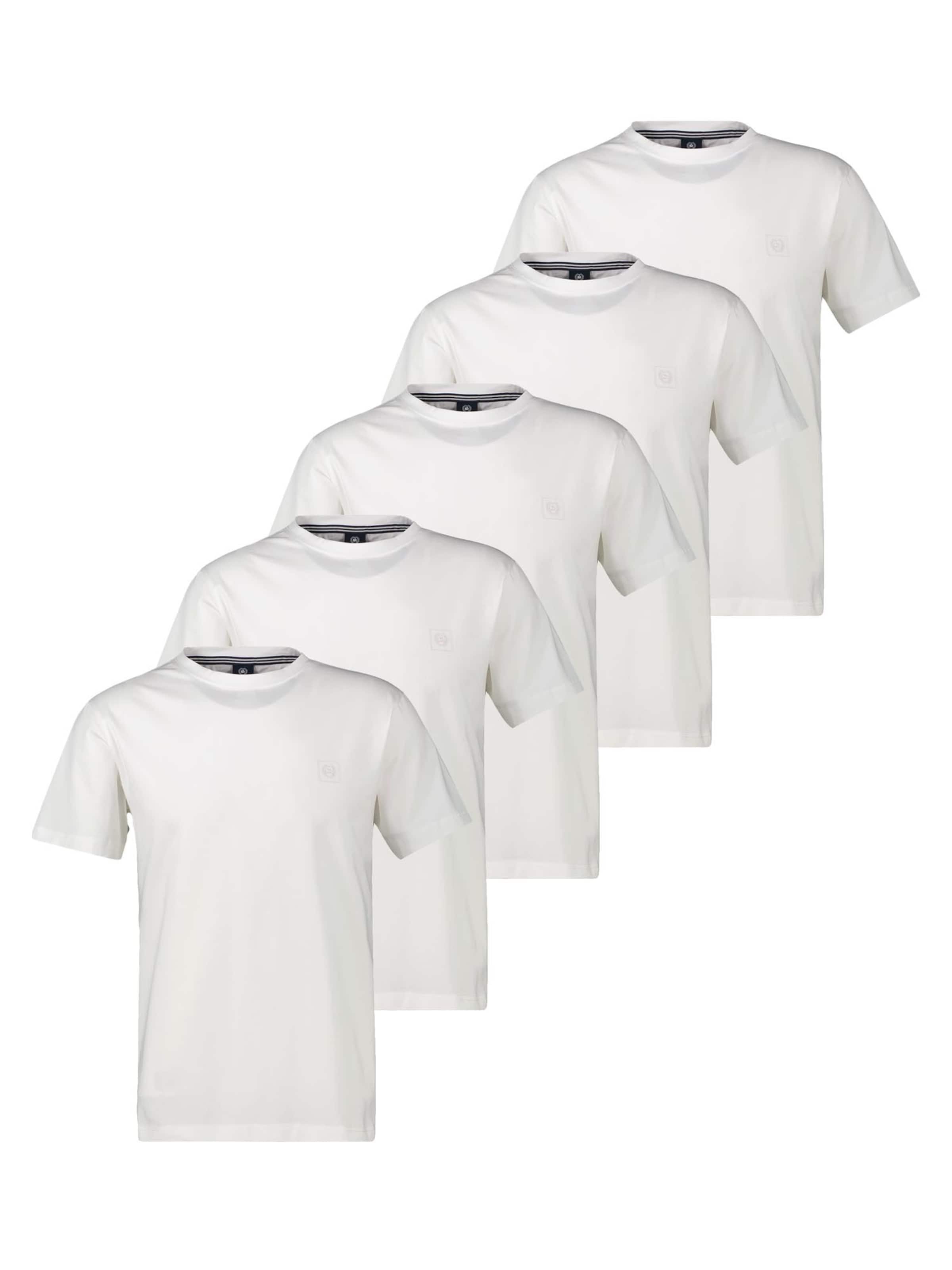 LERROS Shirt 'Basic'‌‌‌‌‌‌‌‌‌ in Weiß: Vorderseite