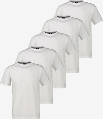 LERROS Shirt 'Basic' in Weiß: Vorderseite