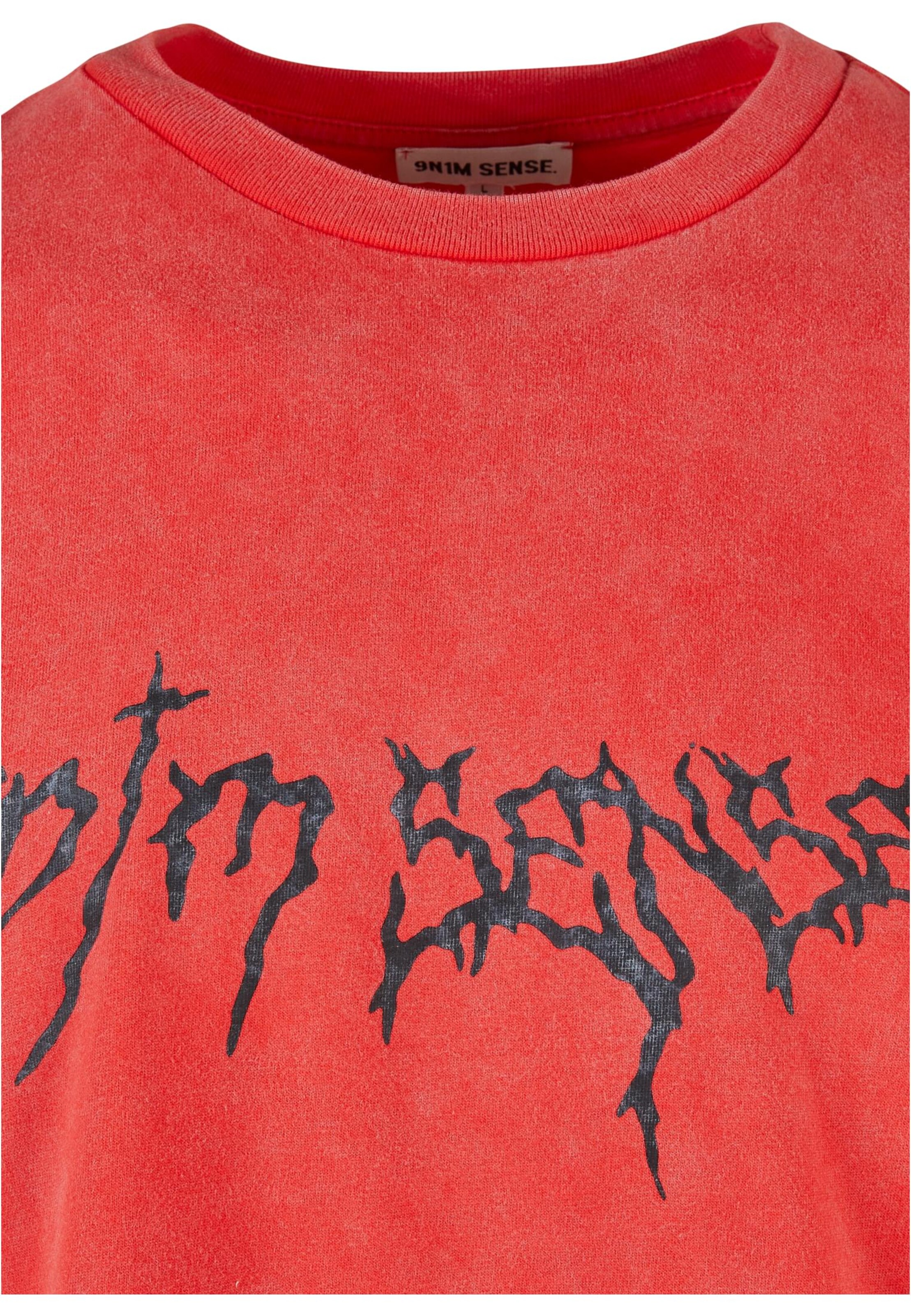9N1M SENSE Тениска в червено