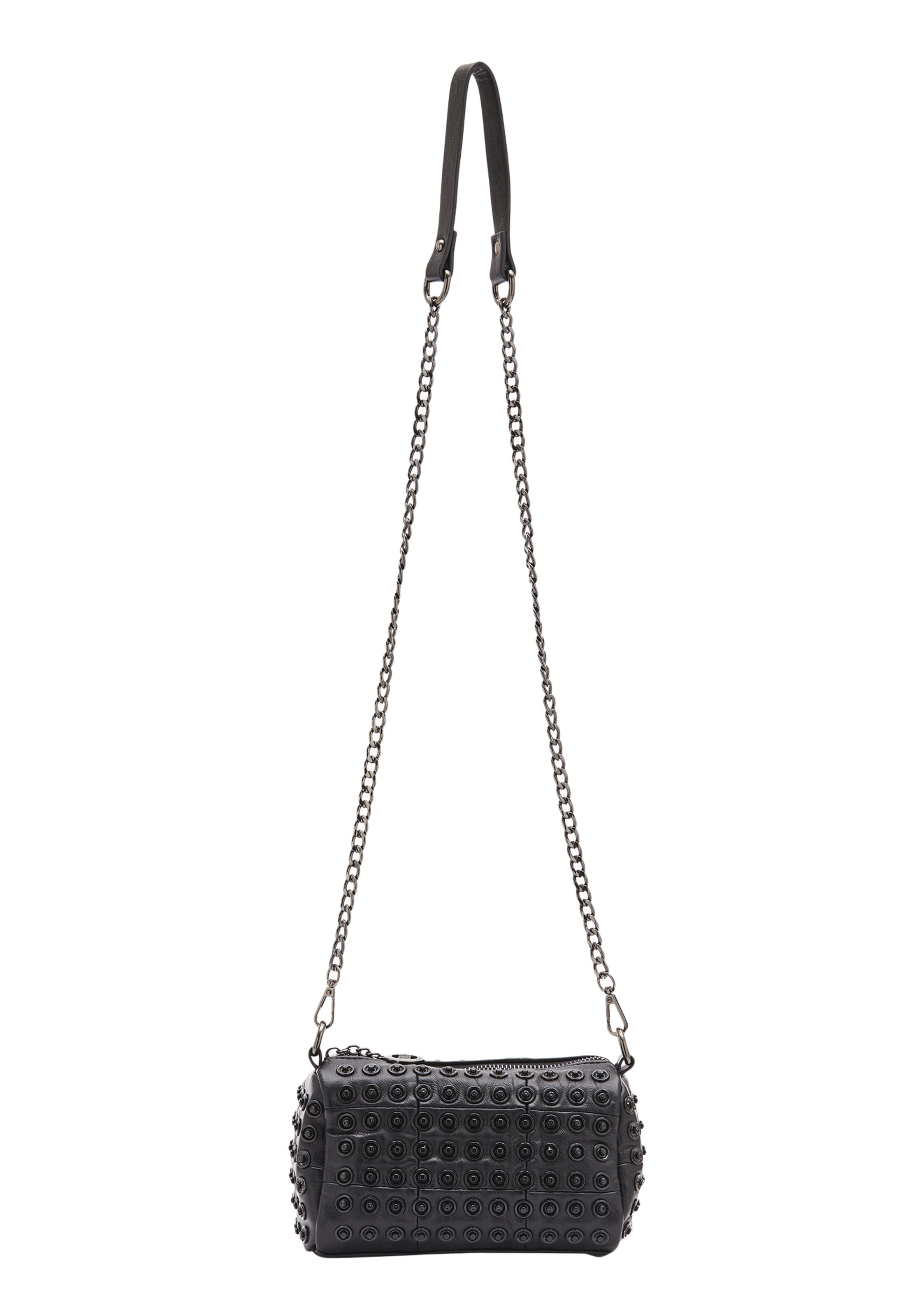 faina Válltáska - fekete: elől