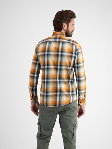 LERROS Regular fit Button Up Shirt in Orange