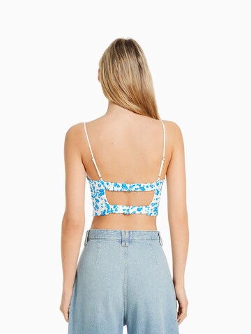 Haut Bershka en bleu