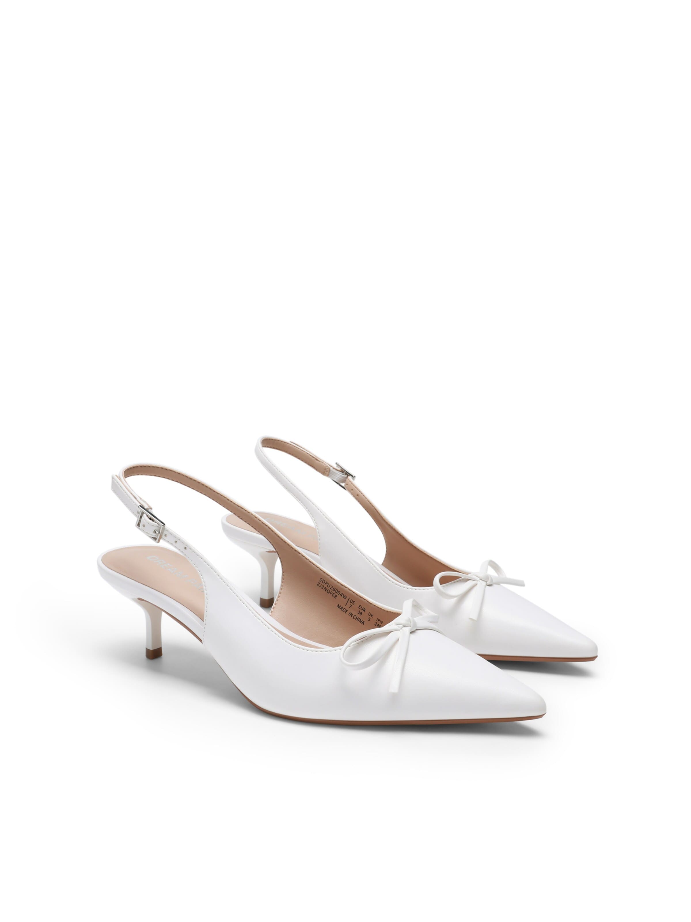 Décolleté sling di Dream Pairs in bianco