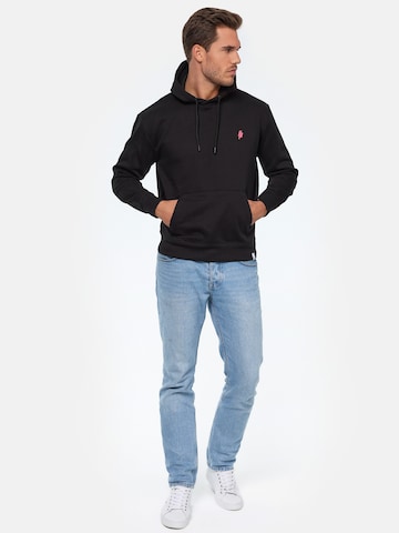 Mikon Sweatshirt 'Eis' in Black