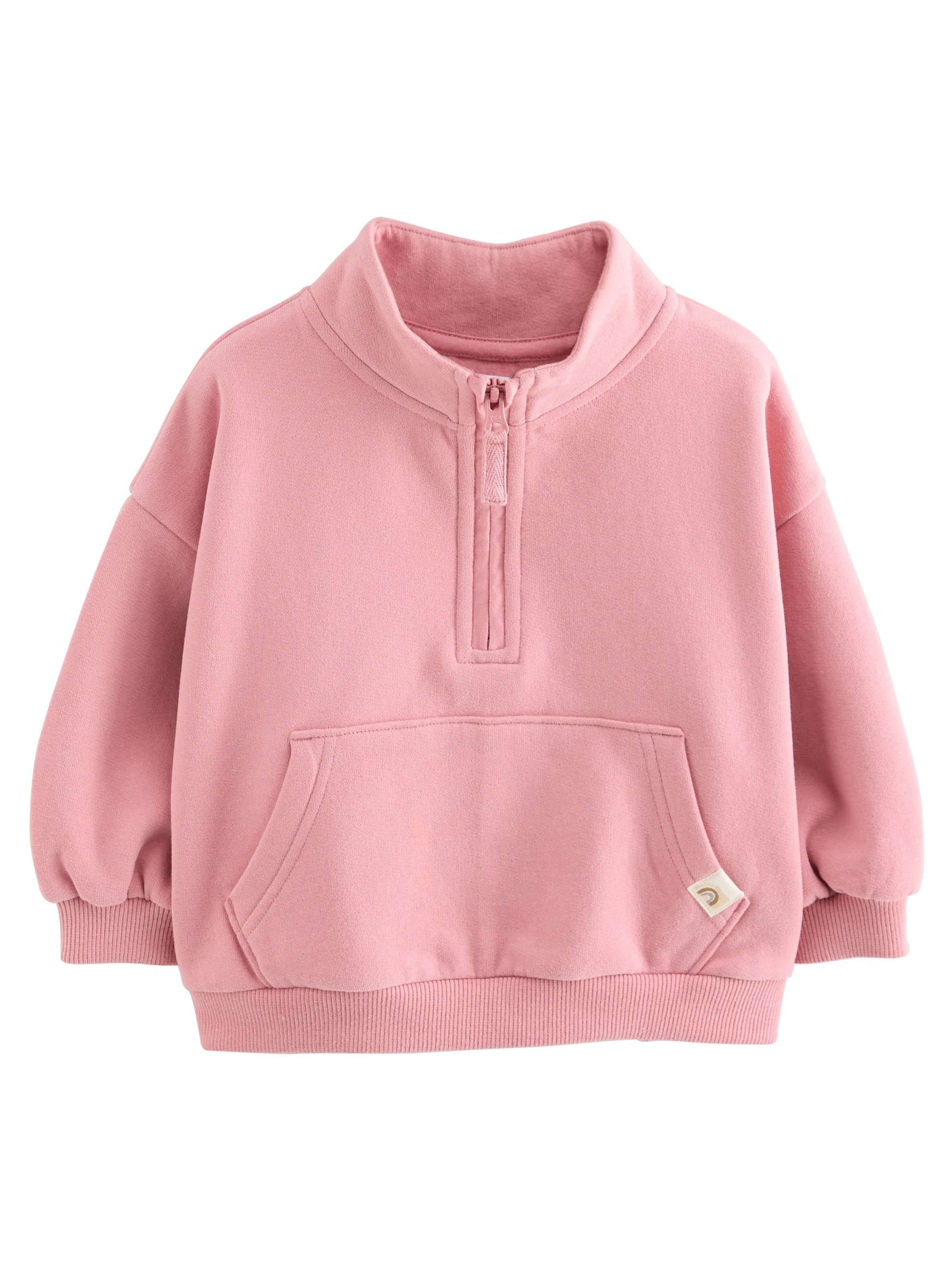 Next Sweatshirt in Pink: front