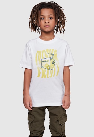 Mister Tee Shirt in Wit: voorkant