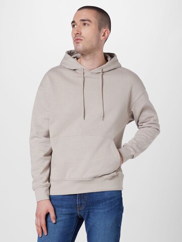 JACK & JONES Sweatshirt 'BRINK' in Beige: front