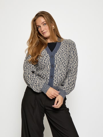 Cardigan 'Matilda' minus en bleu : devant