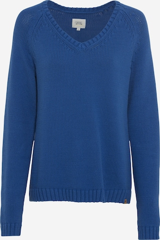 CAMEL ACTIVE Sweater in Blue: front