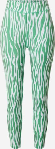 LeGer by Lena Gercke - Skinny Calças de desporto 'Aylin' em verde: frente