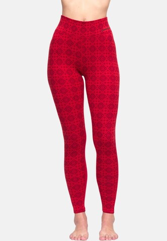 Kari Traa Skinny Sporthose 'Rose' in Rot: predná strana