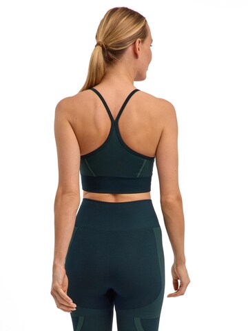 FALKE Medium Support Sports Bra 'Studio' in Green