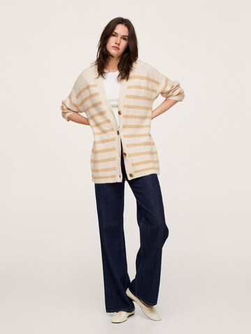 MANGO Strickjacke 'Marina' in Beige