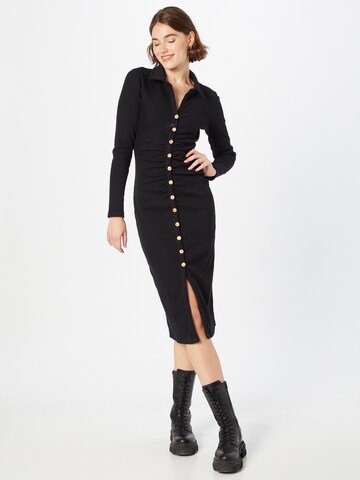 NU-IN Shirt Dress in Black