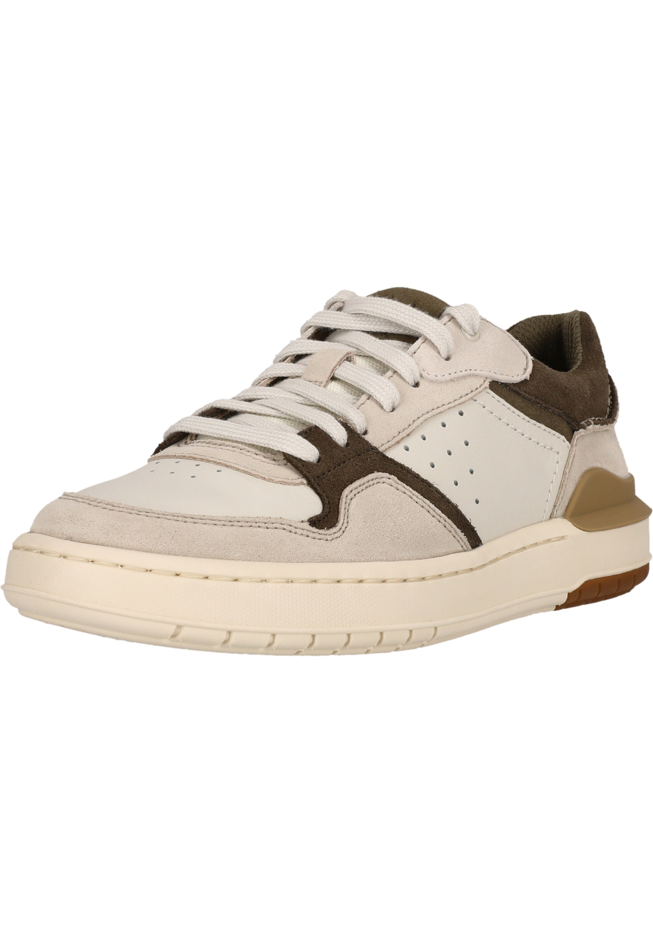 CLARKS Platform trainers 'Courtlite2' in Green: front