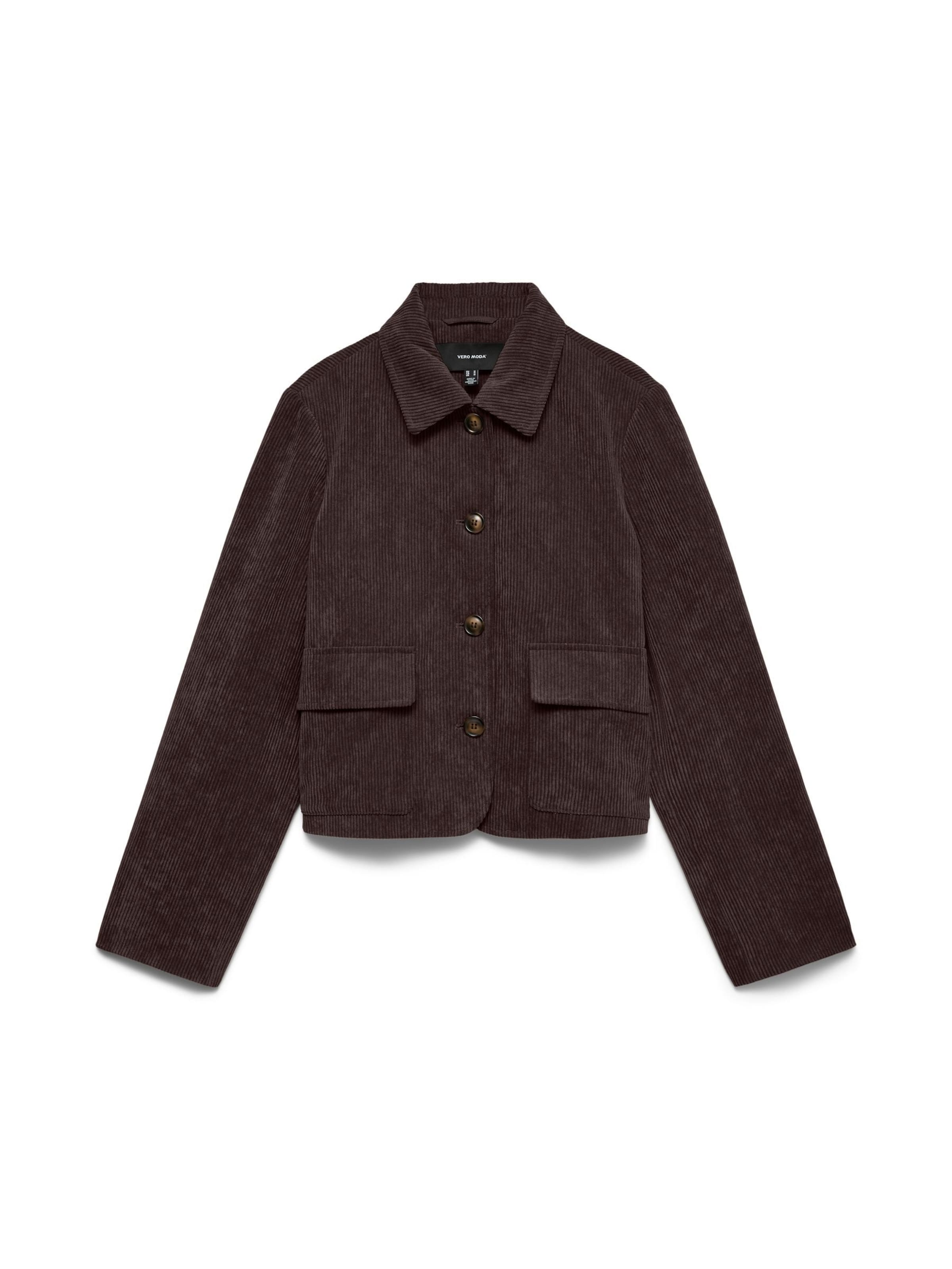 Veste mi-saison 'VMBABYRAINIEKELLY' VERO MODA en marron : devant