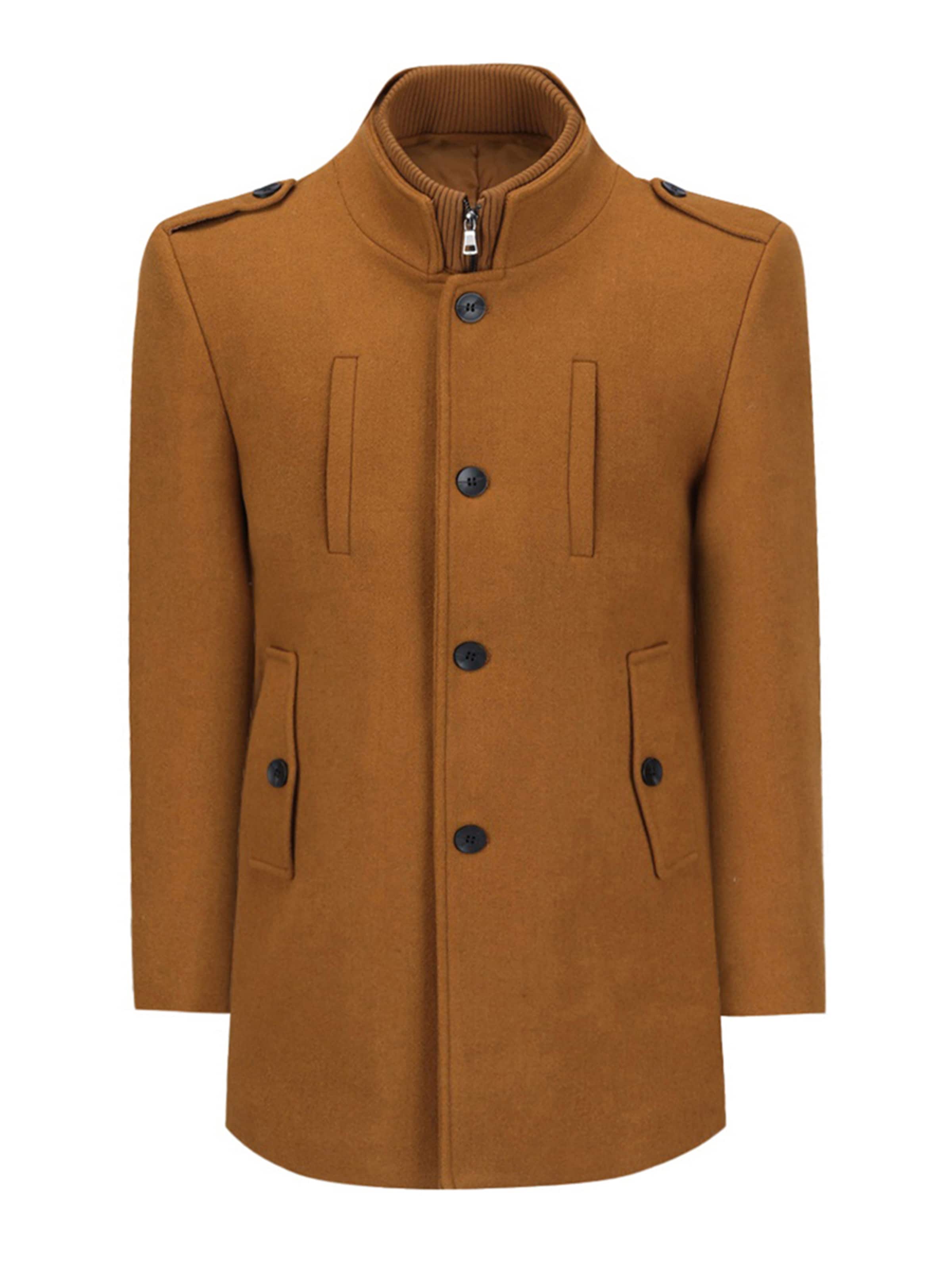 Youthup Winter Coat in Brown, Item view