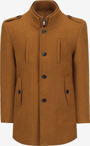 Youthup Winter Coat in Brown: front