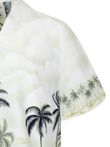 KY's Regular Fit Hemd 'Palmbeach' in Grün