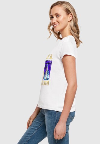Merchcode T-Shirt 'Eric B & Rakim - Group Purp' in Weiß