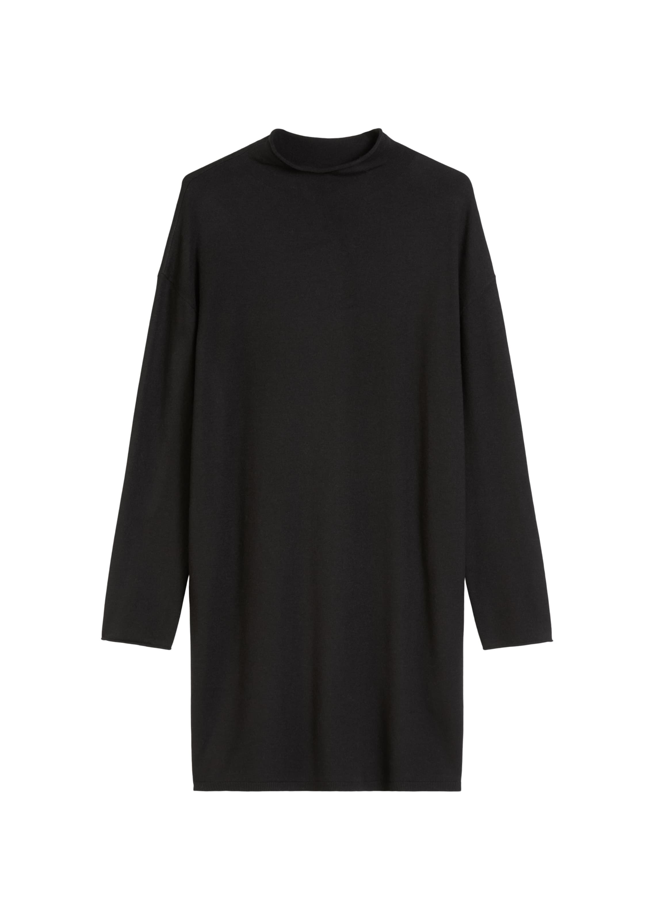 Marc O'Polo - Vestido de malha em preto: frente