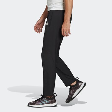 ADIDAS SPORTSWEAR - Regular Calças de desporto 'Melbourne Stretch ' em preto