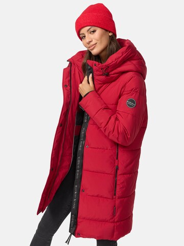 MARIKOO Winter Coat 'Karumikoo XVI' in Red