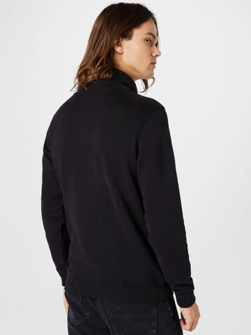TOM TAILORSweater majica - crna boja