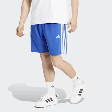 ADIDAS SPORTSWEAR Voľný strih Športové nohavice 'CHELSEA B7' - Modrá: predná strana