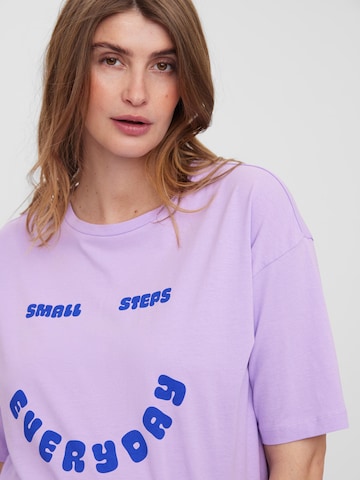 Vero Moda Maternity Majica 'Sky Ecody' | vijolična barva