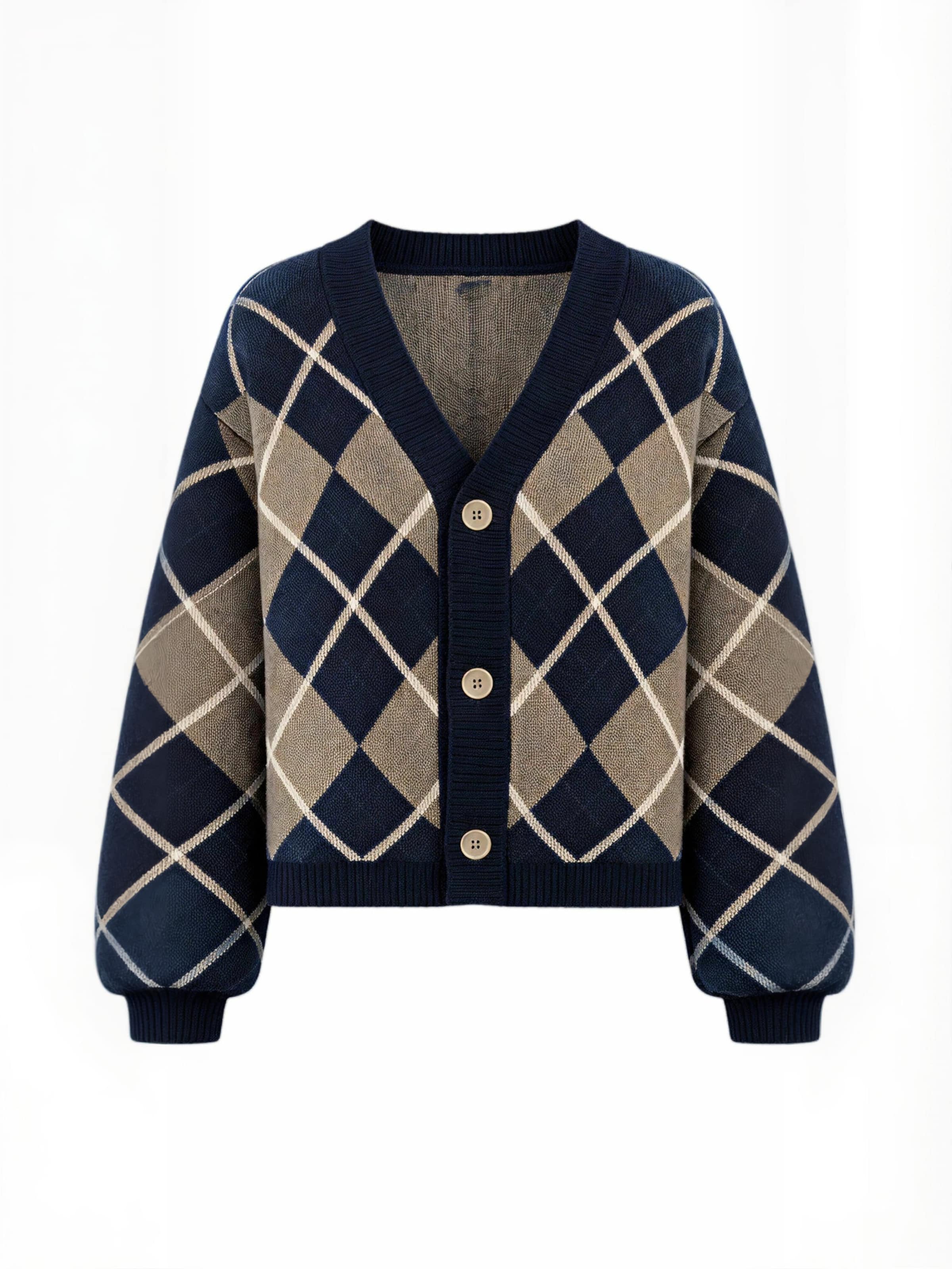 Cardigan ' Pen ' Opal Studio en bleu : devant