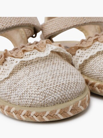 Pisamonas - Sandalias en beige