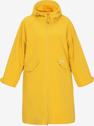 Schmuddelwedda Raincoat 'Functional' in Yellow: front