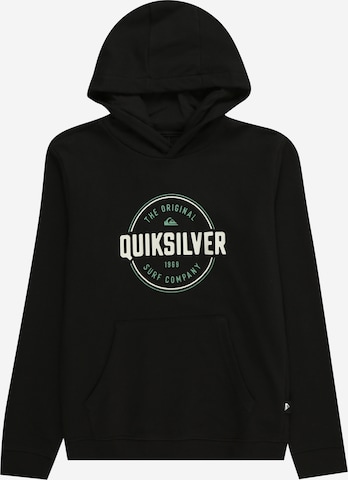 QUIKSILVER Sweatshirt in Black: front