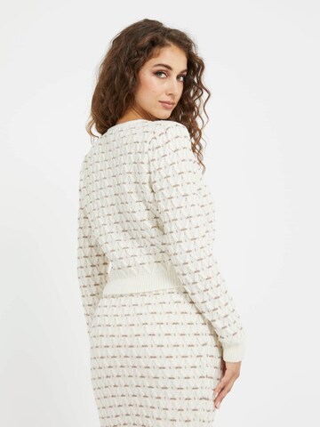 GUESS Knit Cardigan in White