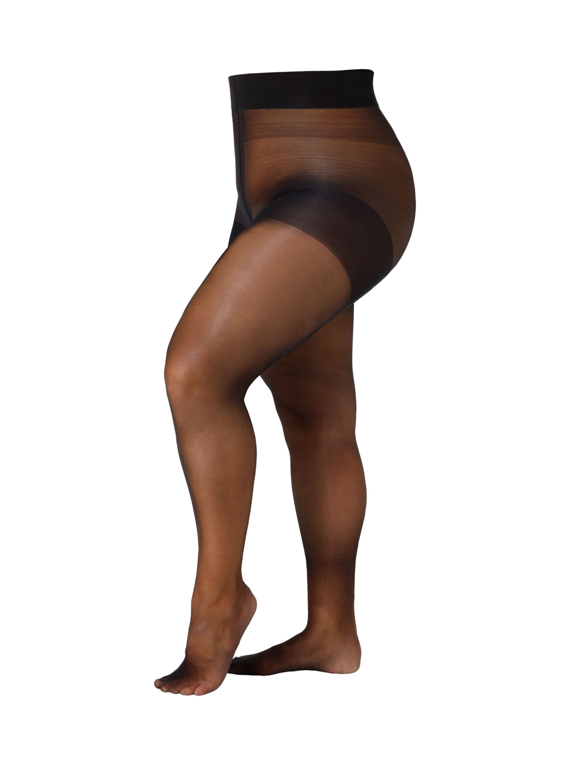 camano Fijne panty in Zwart: voorkant