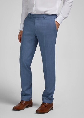HECHTER PARIS Regular Anzughose 'H-XTENSION' in Blau: Vorderseite