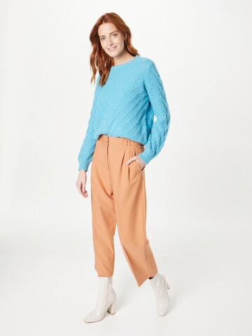 Pull-over 'YVIE' ONLY en bleu