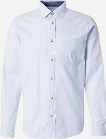 Chemise TOM TAILOR en bleu : devant