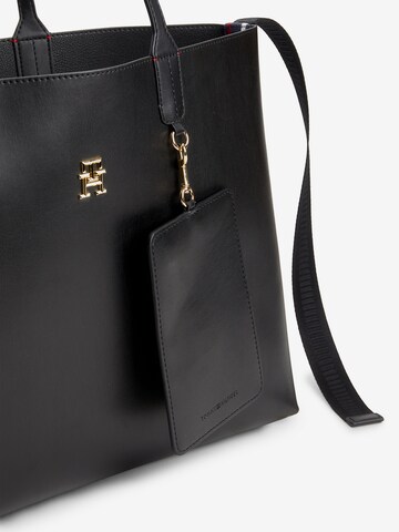 TOMMY HILFIGER Shopper in Schwarz