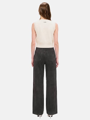 PINKO - Jersey 'PINKO BELATO GILET BLEND WOOL CON DETTAGLI Maglieria' en blanco