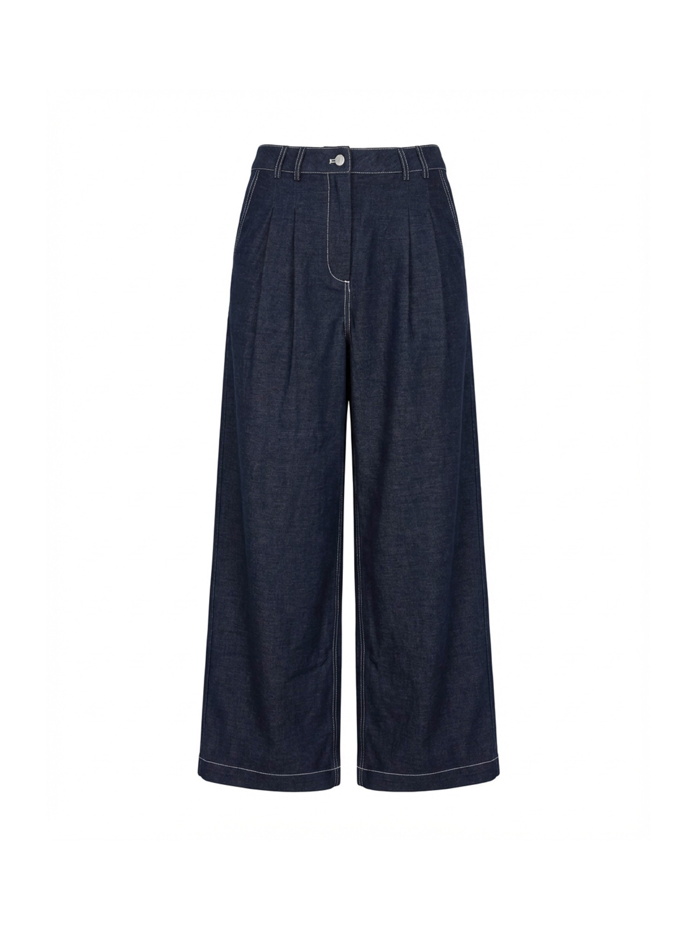 Pantaloni cu cute 'Nora' Guido Maria Kretschmer Women pe albastru închis, Vizualizare produs