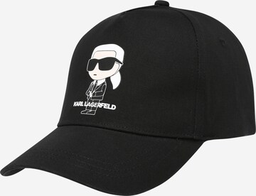 Karl Lagerfeld Καπέλο σε μαύρο: μπροστά